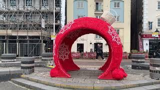 Poole Maritime Christmas Light Trail at Poole Quay Dorset 2024