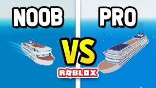 ROBLOX NOOB vs PRO in CRUISE SHIP TYCOON