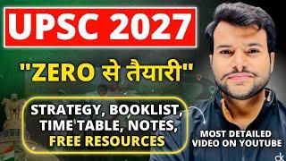 Most Detailed Strategy for UPSC 2027 | UPSC 2 Year Strategy | How to Prepare for UPSC 2027