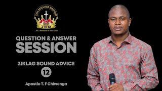 Question And Answer Session - Ziklag Sound Advice | Midweek Service 16 November 2022