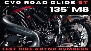 Harley Davidson CVO Road Glide ST with a 135!