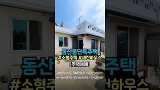 여수엑스포인근 소형 단독주택, 세컨하우스로 추천 동산동 여수종고중학교인근 1층 주택매매 #여수주택 #여수부동산 #shorts