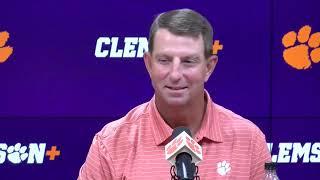 Dabo Swinney's Clemson-Georgia preview (pt. 1)