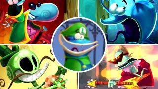 Rayman Legends Definitive Edition - All Music Levels with Luigi Globox