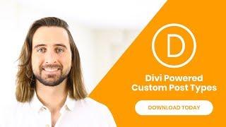 Introducing Divi Builder Custom Post Type Support