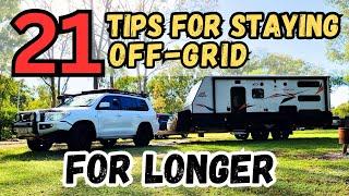 How We DOUBLED Our Time OFF GRID!!!  Our Tips & Tricks 