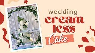 cream less wedding cake[How to Make Your Own Wedding Cake AT HOME[Ciasto baker