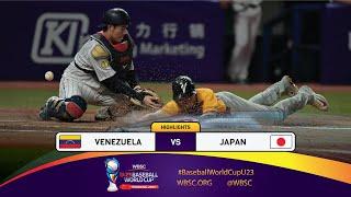 HIGHLIGHTS – Game 36 – Venezuela vs. Japan - WBSC U-23 Baseball World Cup 2024