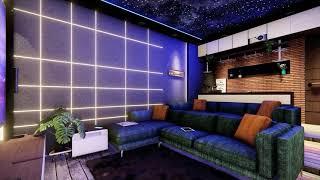 Home Theatre Design | Lumion 11 | Walk Through