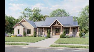 MODERN FARMHOUSE PLAN 041-00230 WITH INTERIOR