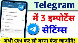 Telegram Hidden Secret Tricks And Settings | Telegram Tips | Telegram Security Settings