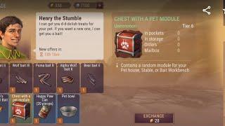 Chest with a Pet module "tier 6 items" What to expect buying this Westland survival unboxing