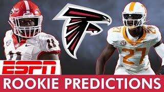 Atlanta Falcons Rookies Receive AWESOME Predictions For 2025 From ESPN