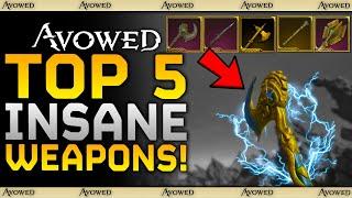 Avowed - TOP 5 INSANE WEAPONS YOU DONT WANNA MISS #6 - How To Get Best Uniques (Galawains Tusk)