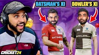 CAN VIRAT's TEAM beat BUMRAH'S Bowlers Cricket 24