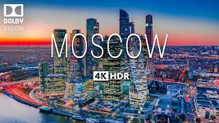 MOSCOW 4K Video Ultra HD - Inspiring Cinematic Music With Beautiful Cityscape - 60 FPS