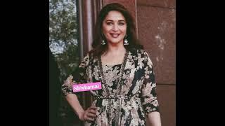 evergreen #MadhuriDixit promoting #Netflix's show #thefamegame.