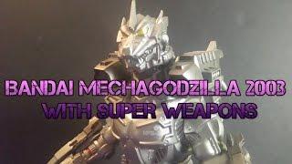 Bandai Kiryu MechaGodzilla 2003 WIth Super Weapons review