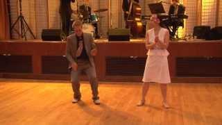 Syke Humphries & Naomi Uyama performing at Uptown Swing Dance with Gordon Webster (12/1/2012)