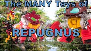 The MANY Toys of Repugnus - The Action Figure History of Monsterbot Repugnus from Transformers