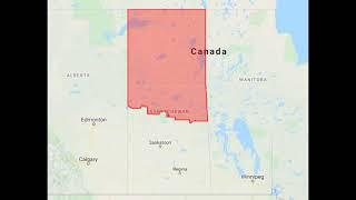 Alert Ready Immediate Evacuation/Wildfire Warning All Of Northern Saskatchewan, Canada