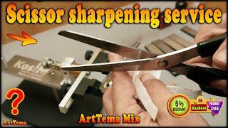 Scissor sharpening service near me or how to sharpen scissors yourself with a sharpener from Kosim