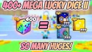 *PET SIM 99* 400+ MEGA LUCKY DICE II! SO MANY HUGES! *POST NERF* (30 HUGE PET GIVEAWAY!)