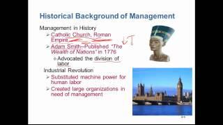 History of Management Part 1