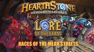 Lore of the Cards Races of the Mean Streets