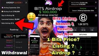 Bits Airdrop | Bits Airdrop Listing | 1 Bits Price | Bits Withdrawal | Bits Road Map | Bits Tasks