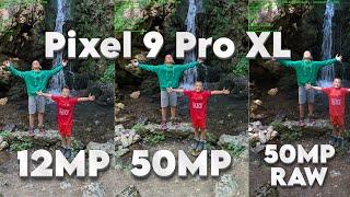 Google Pixel 9 Pro XL 12MP vs 50MP, RAW vs JPG Comparison (Action Shots & Landscape)