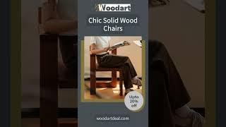 Chic Solid Wood Chairs