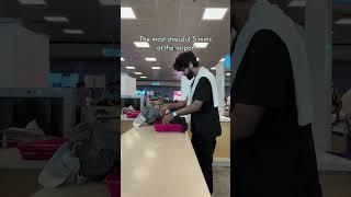 Most Stressful moments at Airport #airport #stress #relatable #funny #security #bangalore #airport