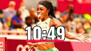 Breaking The Women's 100M World Record. Elaine Thompson-Herah's Attack On Flo jo's World Record.