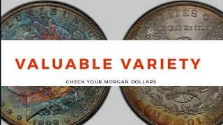 Valuable micro mint mark varieties on your Morgan Dollars