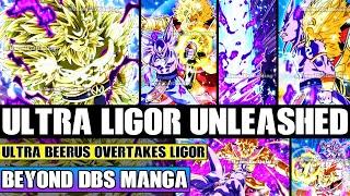 Beyond Dragon Ball Super Destroyer Ultra Beerus Overpowers Ligor! Hakaishin Ultra Ligor Is Born