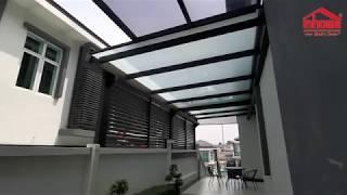 Inhome - | TETTRO | The Smart Retractable Glass Roof