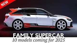 New Grand Touring Cars for Your Entire Family: Sports Wagons of 2025