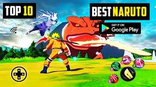 Top 10 Best NARUTO GAMES FOR Android In 2024 | High Graphics (Online/Offline)