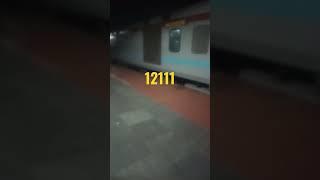 Amravati express train  announcement in Akola jn (12111)