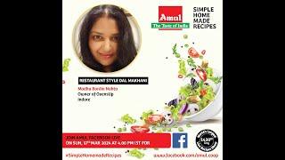 Chef Madhu Bordia Nahta, Episode 7008: #SimpleHomemadeRecipes Facebook Live