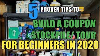 April 12, 2020 5 PROVEN TIPS TO  BUILD A COUPON STOCKPILE / TOUR FOR BEGINNERS IN 2020 IVY'S COUPONS