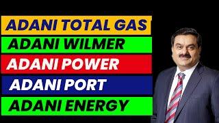 ALL 5 ADANI Stocks Analysis #ADANI WILMAR#ADANI POWER#Adani Total gas#Adani Transmission #ADANI PORT