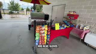 Hot Dogs   and Burgers from Archie's Hot Dog Cart