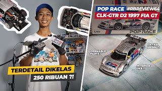 VIRALL!! POP RACE CLK GTR, DETAIL BANGET ?!!! - REVIEW DIECAST MINISCALE INDONESIA