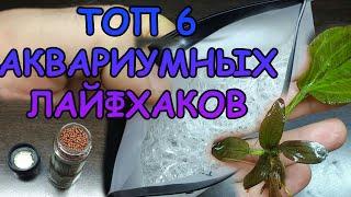 ТОП 6 АКВАРИУМНЫХ ЛАЙФХАКОВ. Часть 5