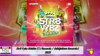 #FULLRIDDIMMIX STR8 VYBZ RIDDIM  (TJ Records/Adidjahiem Records) 2025 | #STR8VYBZRIDDIM | BEST MIX!