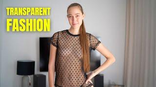 [4K] Transparent Try On Haul | Get Ready With Me (2024)