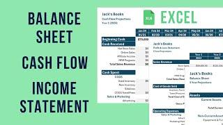 How to Create Financial Statements Using Excel