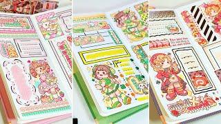 stickers journaling cute kawaii sticker Immersive ASMR bullet journal | Compilation 62